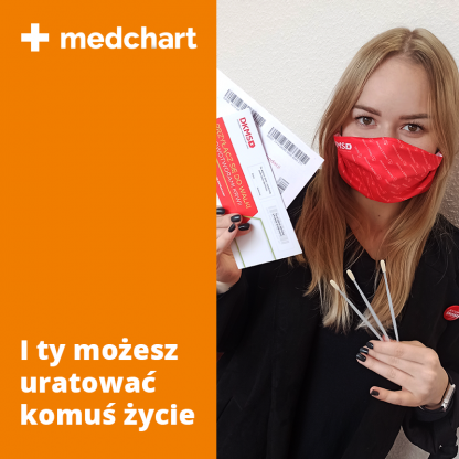 medchart dkms zostań dawcą szpiku